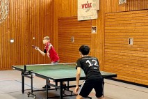 Leo Mu (12) gegen U15 Vize Deutscher Meister Louis Roth